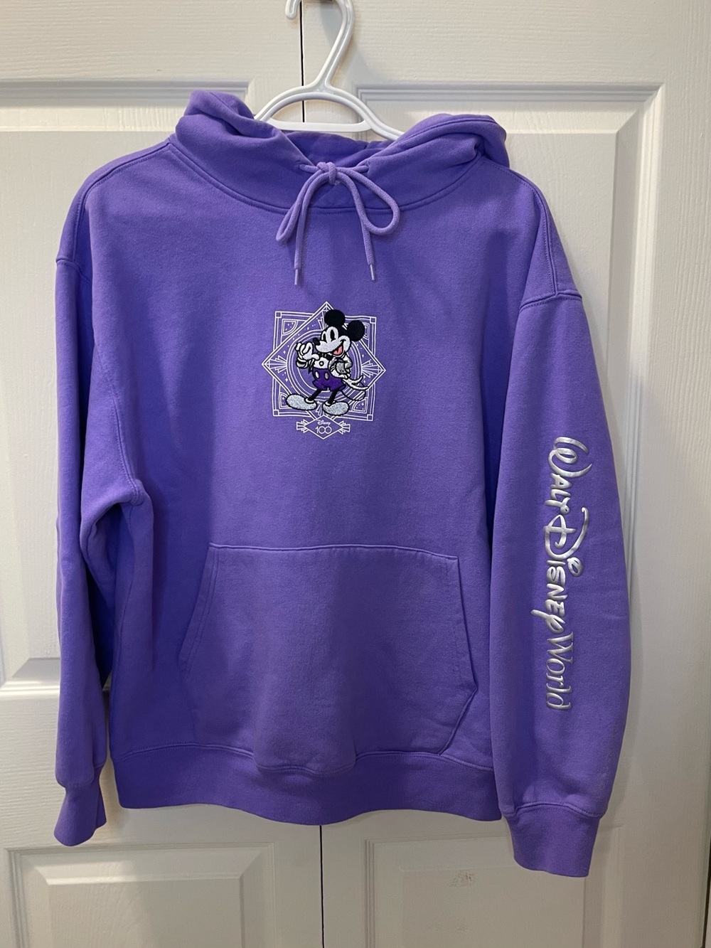 Unisex Disney 100 Years of Wonder Purple Mickey & Friends Sweatshirt Hoodie